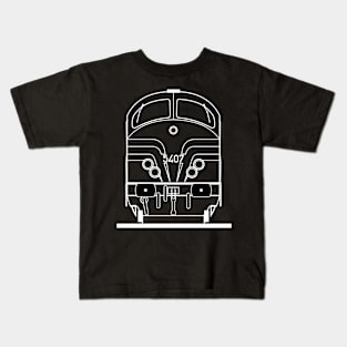 Belgian Diesel Loc - SNCB-NMBS railway Kids T-Shirt